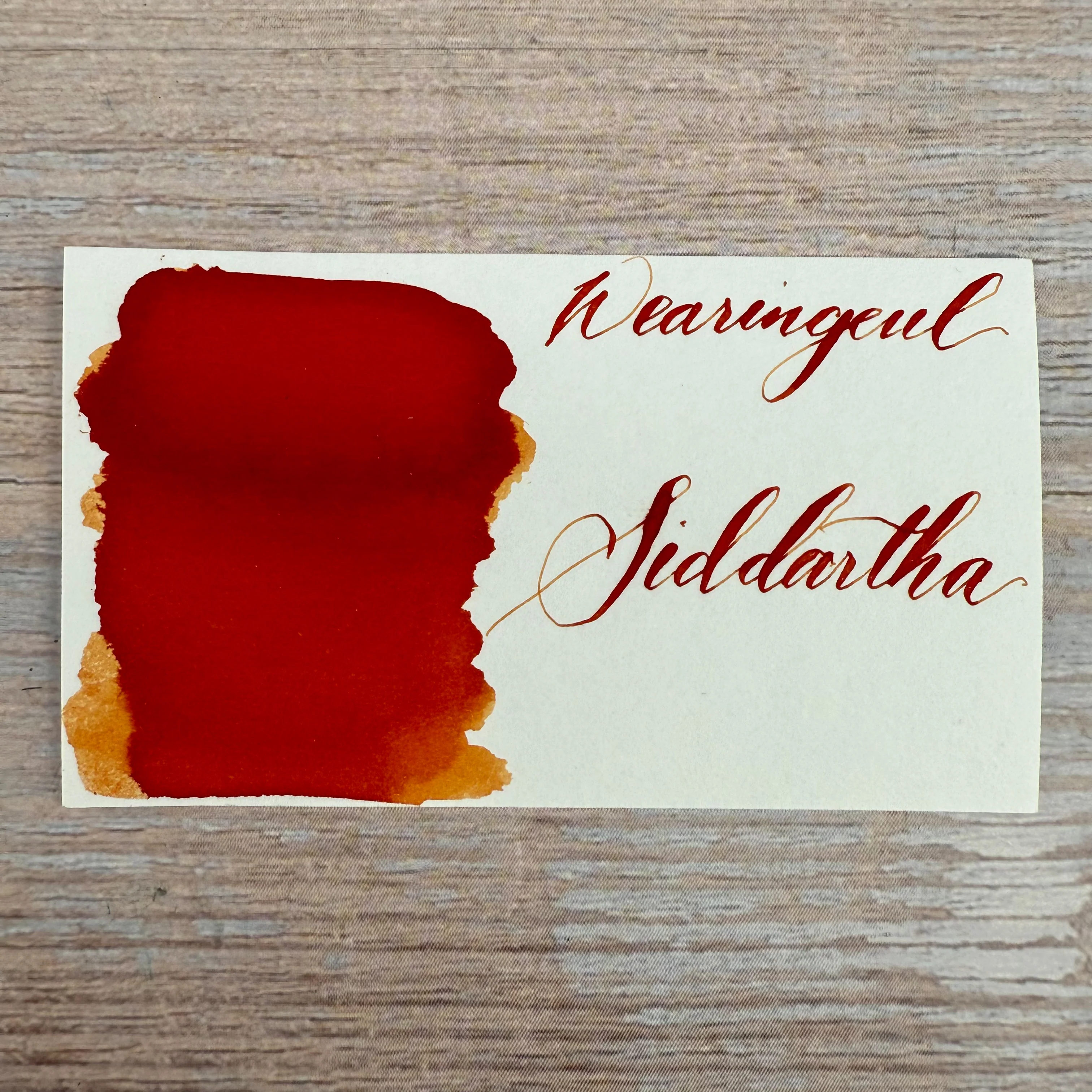Wearingeul Siddhartha - 30ml Bottled Ink