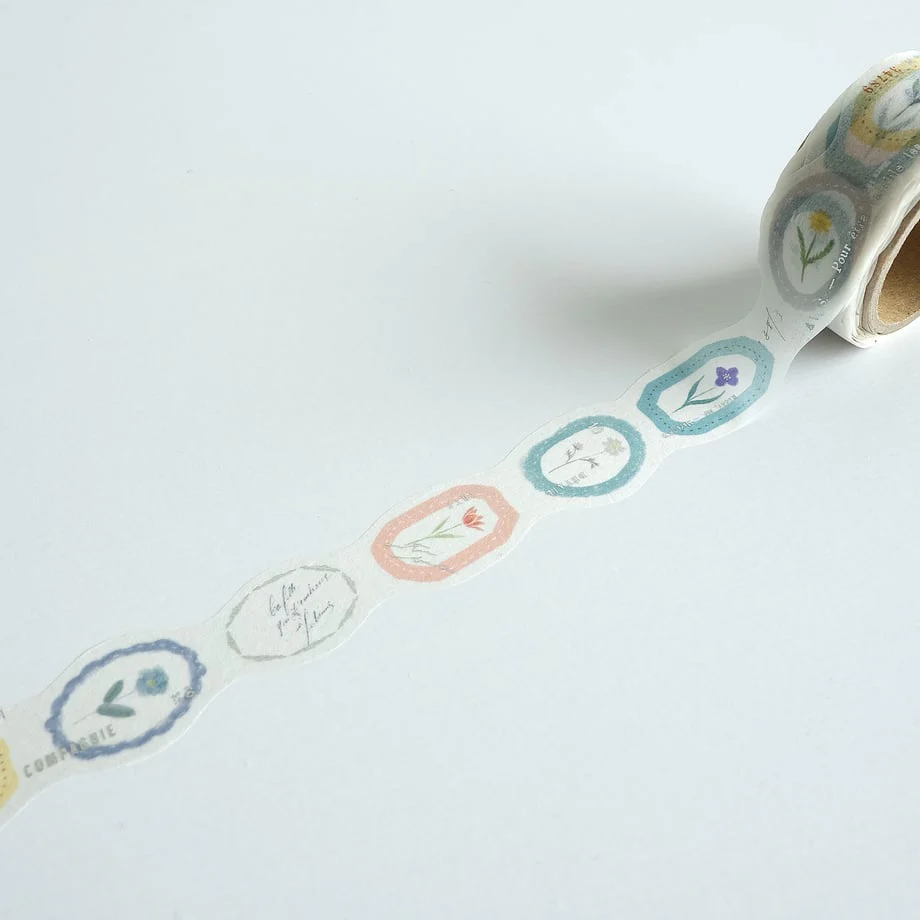 Yohaku Die-Cut Washi Tape - Rondo - Image 4