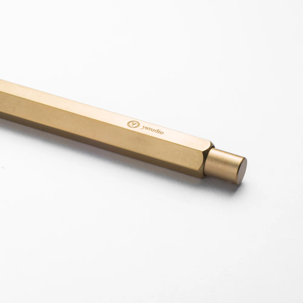 ystudio Classic Sketching Pencil - Brass - Image 4