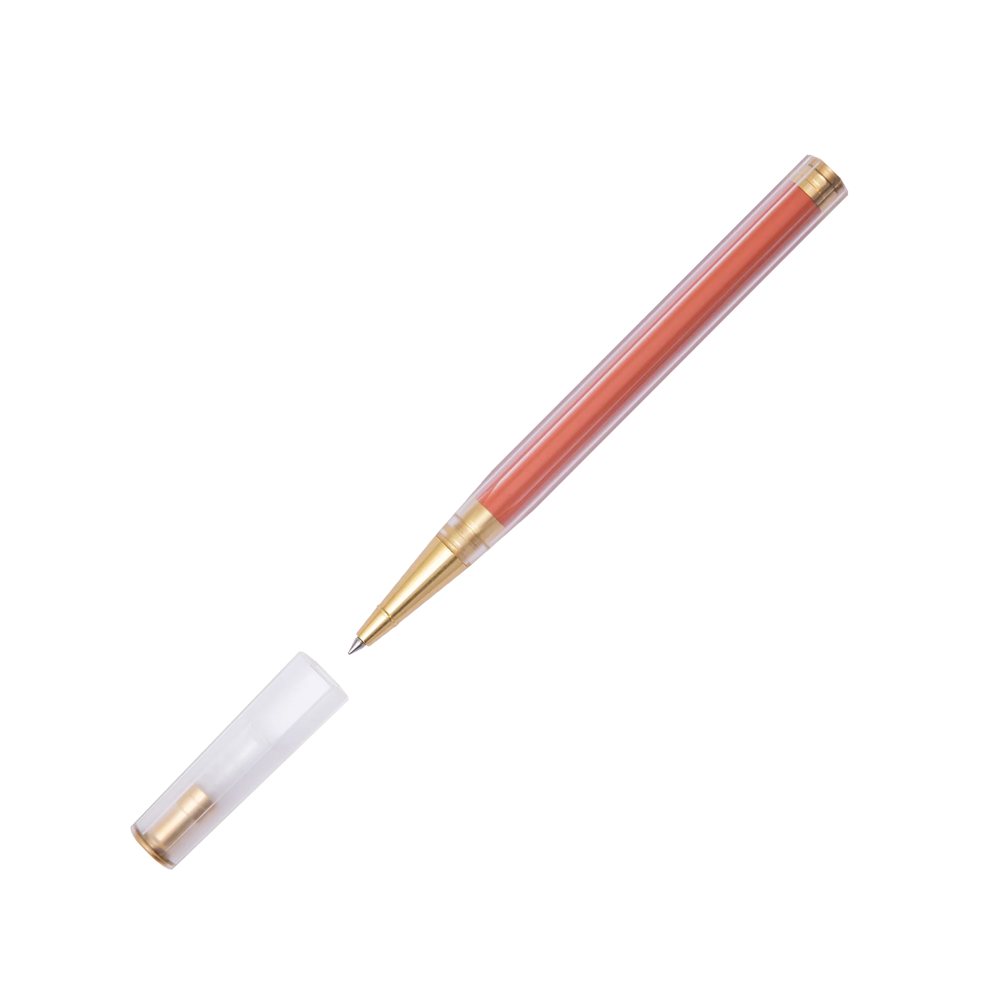 YStudio Glamour Evolve Elemental Rollerball Pen - Clear Orange - Image 3