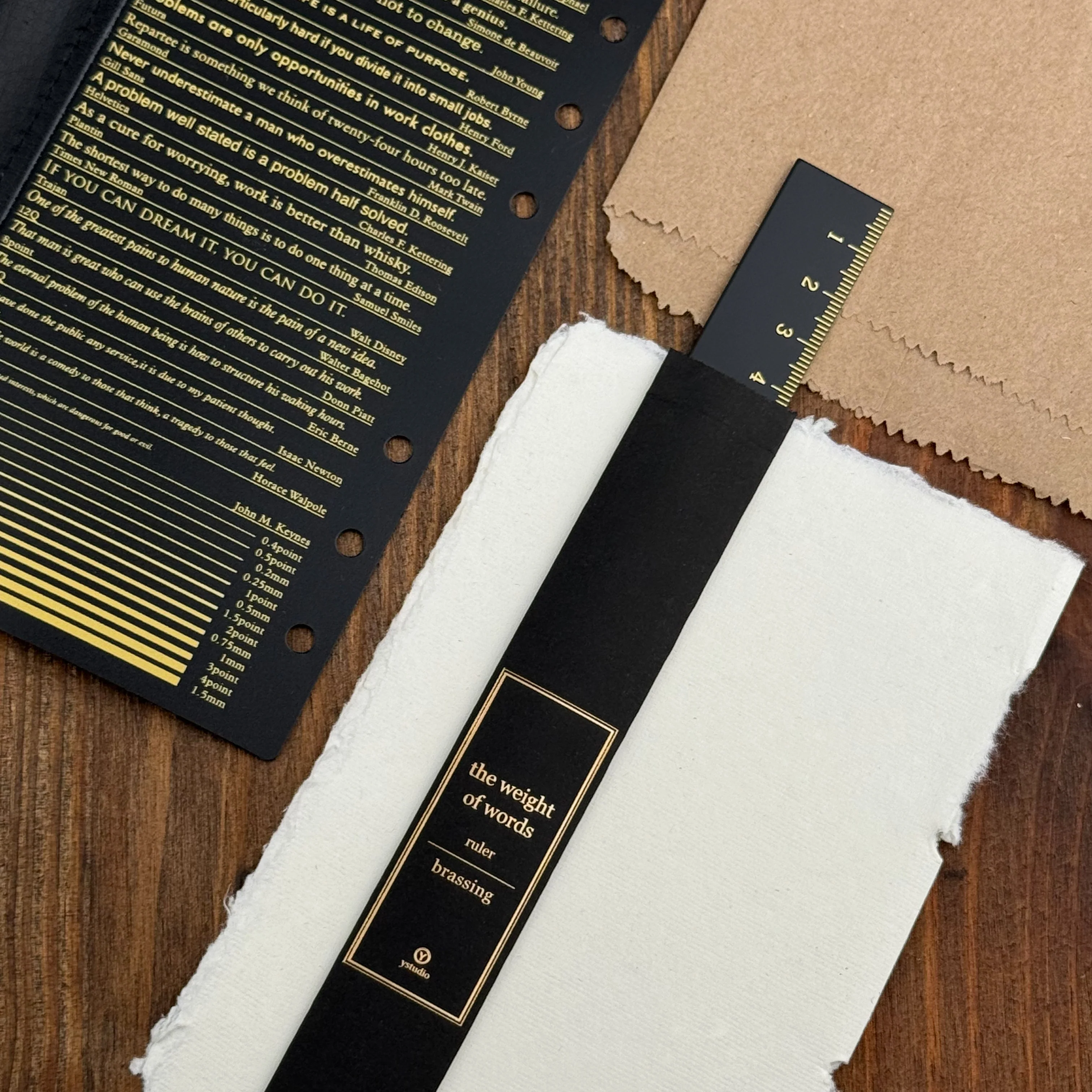 ystudio Ruler - Brassing - Image 4