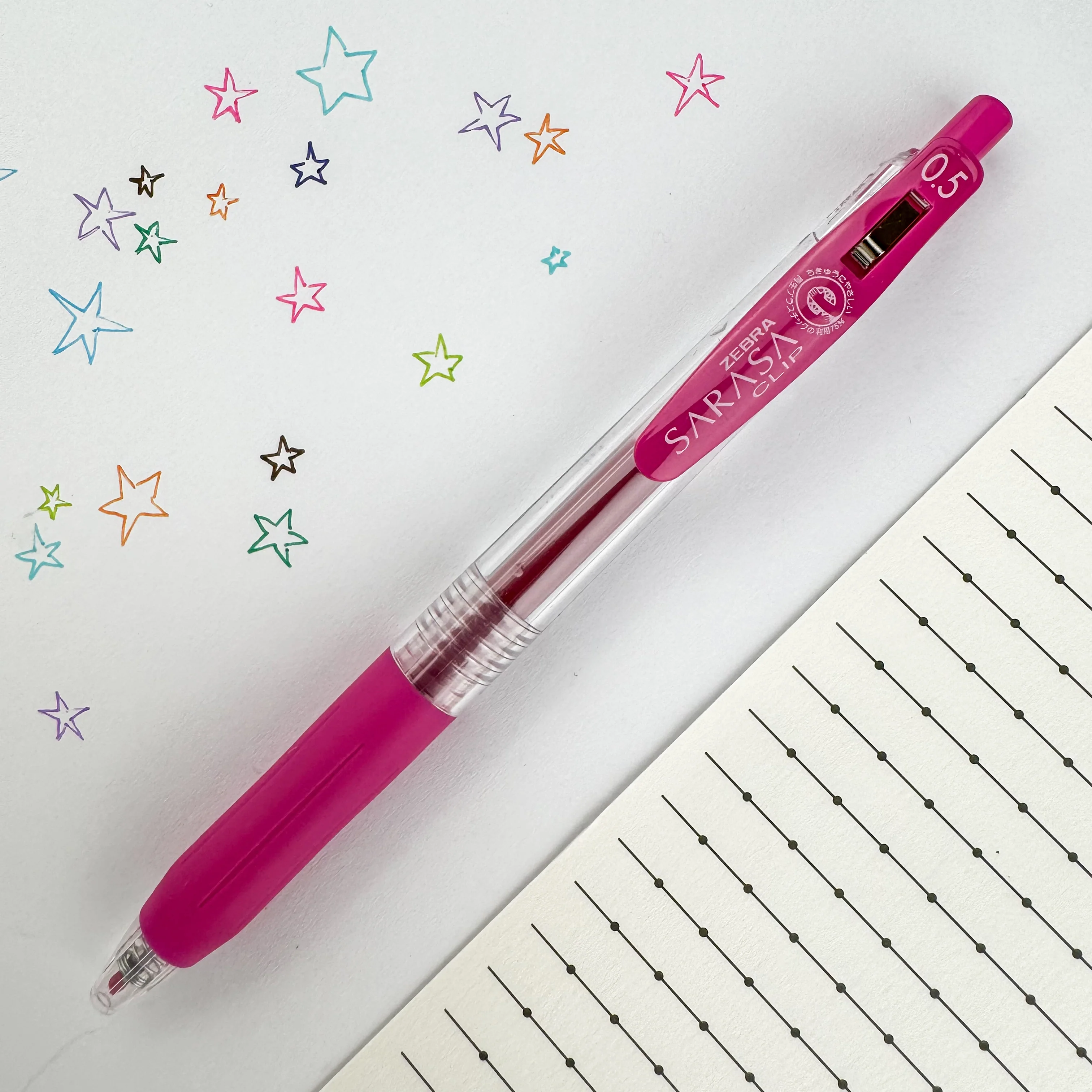 Zebra Sarasa Clip Gel Pen - .5mm - Image 35