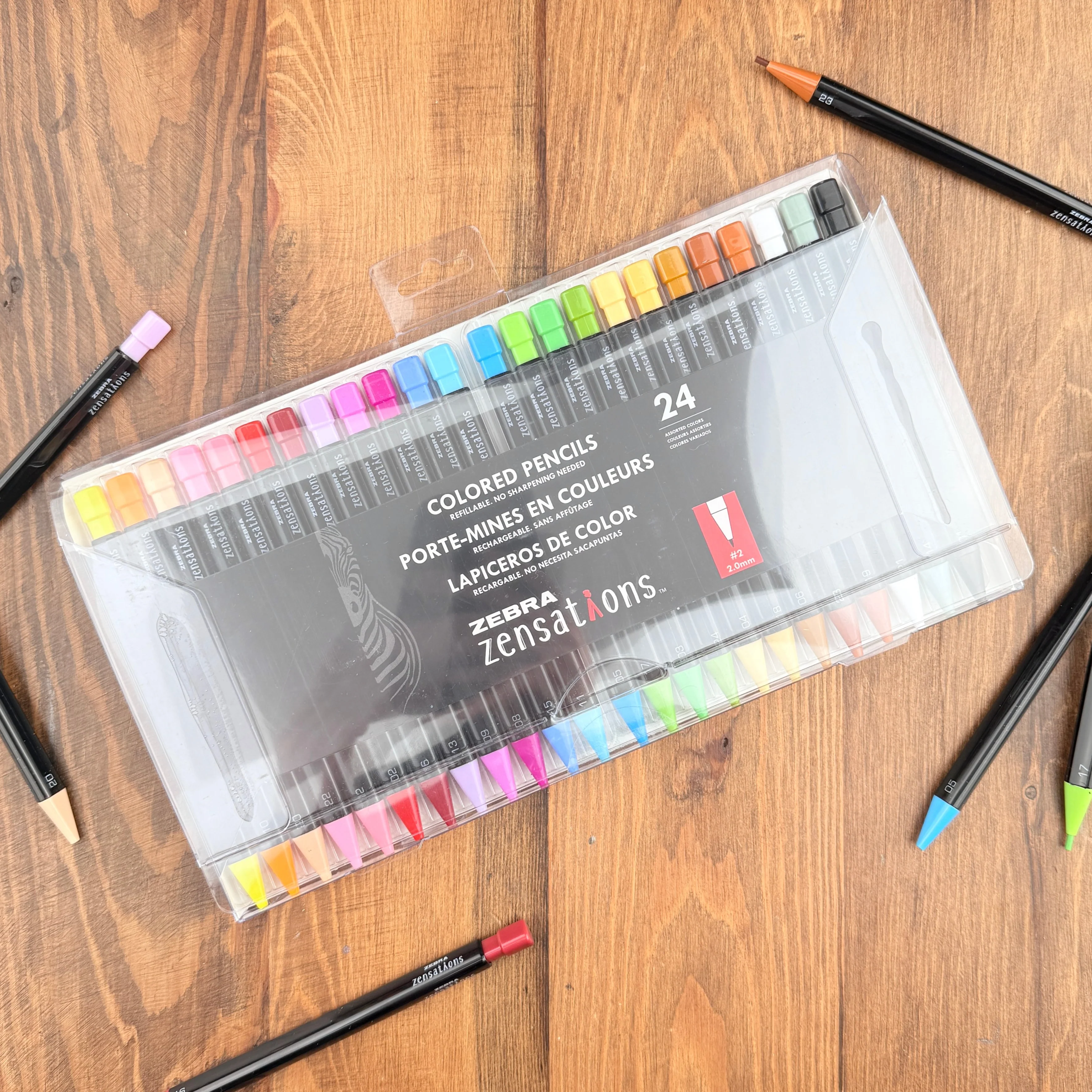 Zebra Zensations Colored Mechanical Pencil